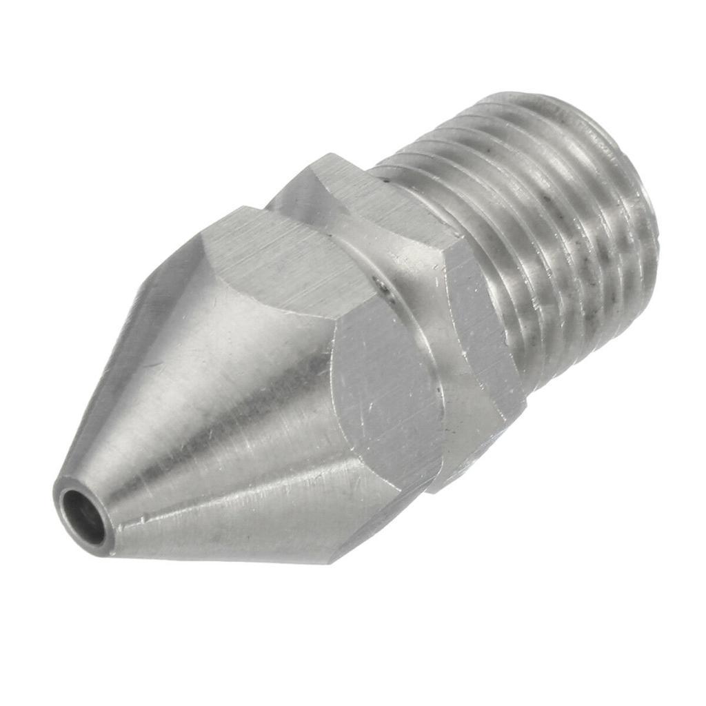 2x Stainless Steel Spray Nozzle Heads Cleaning Water Connector Water Jet Sprayers For Pressure Washer 1/4 ''