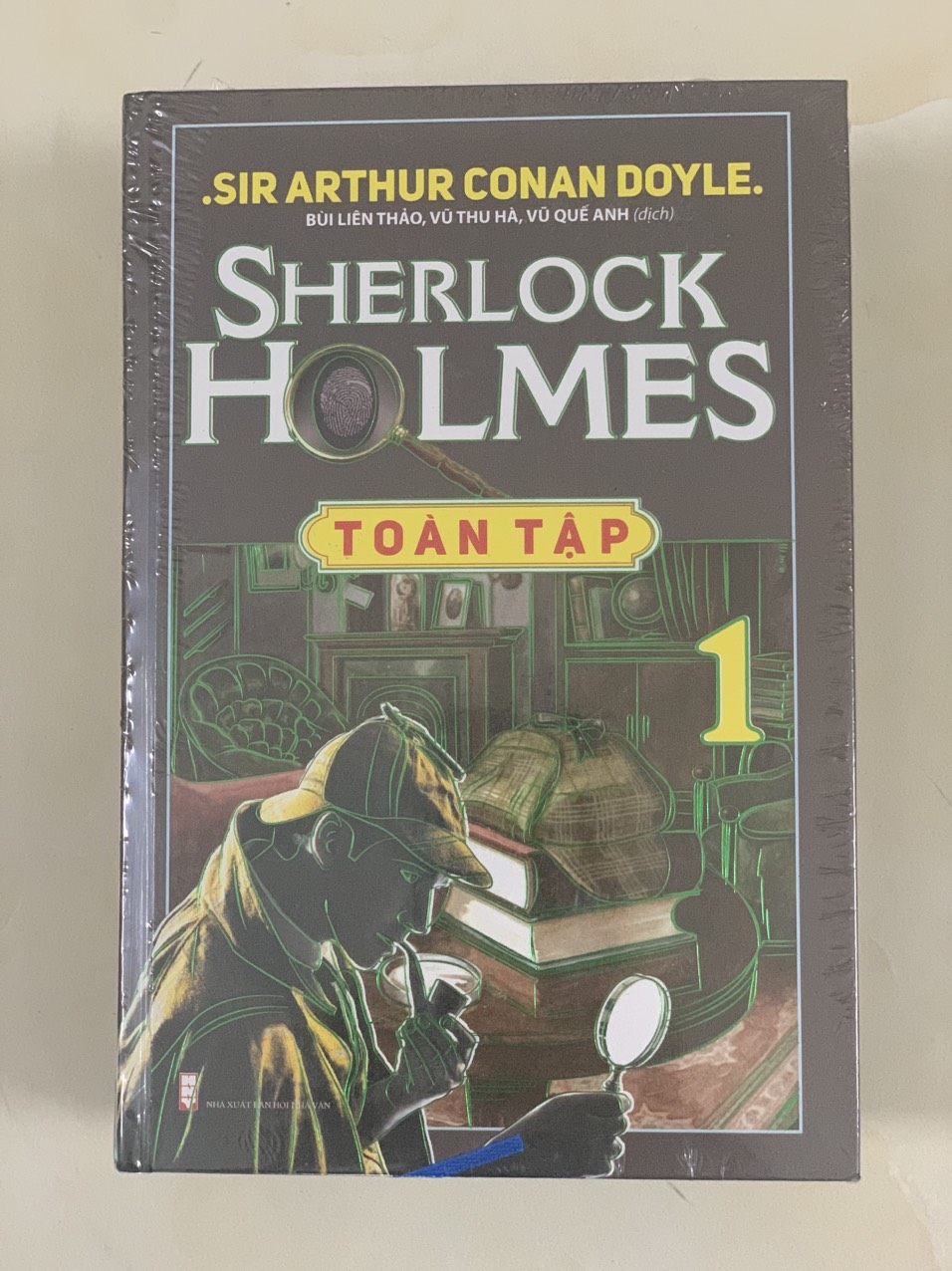 Sách - Sherlock Holmes Trọn Bộ 3 Tập Mới Nhất (Bìa Cứng KV)