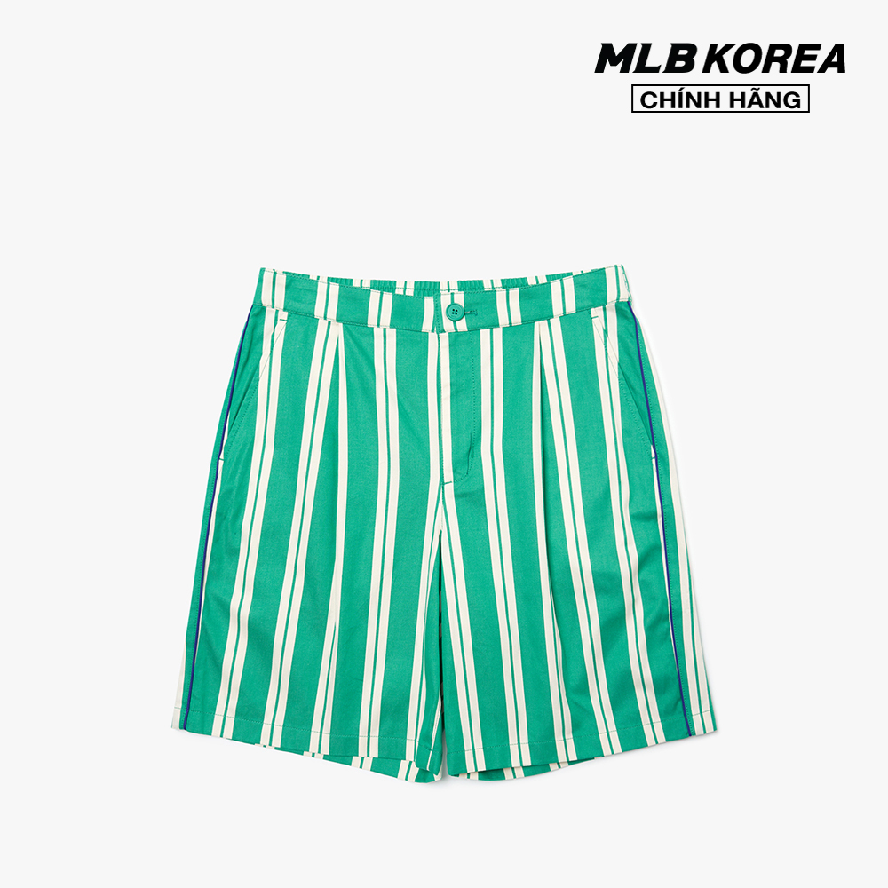 MLB - Quần shorts lưng thun Ethnic Stripe Bermuda 3ASM60223-07MTS