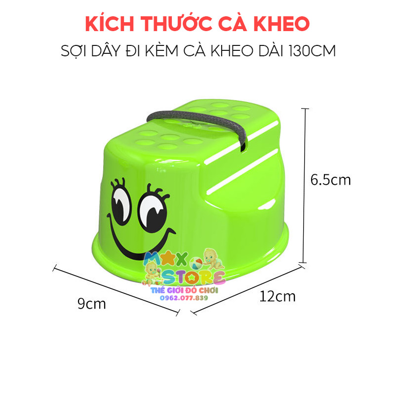 Đồ Chơi Vận Động Bộ Cà Kheo Vui Nhộn Cho Bé Tập Thăng Bằng - Đồ Chơi Thông Tư 02 (TT02) Giao Màu Ngẫu Nhiên