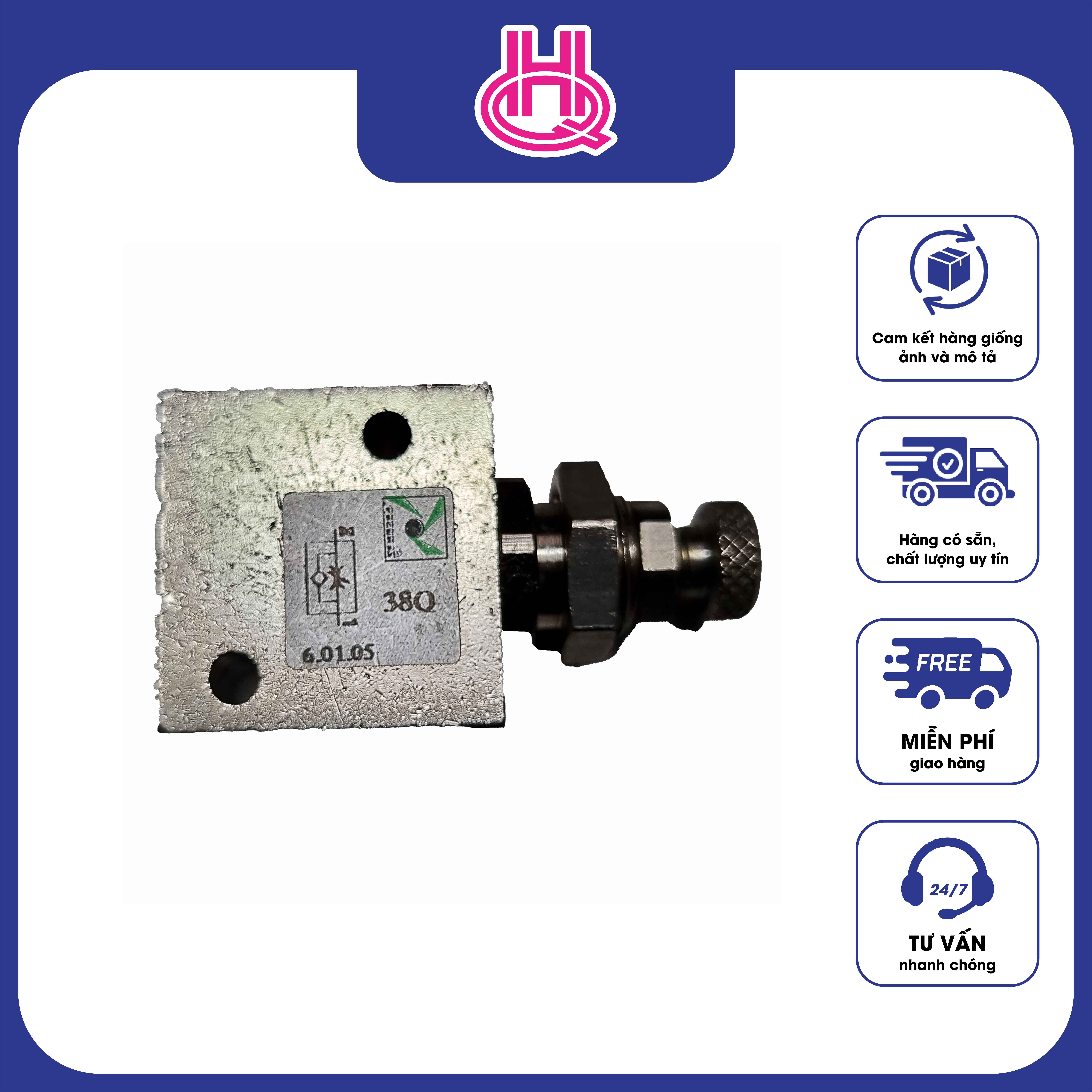 Van điều khiển khí nén Pneumax dòng 6.01 - hàng chính hãng