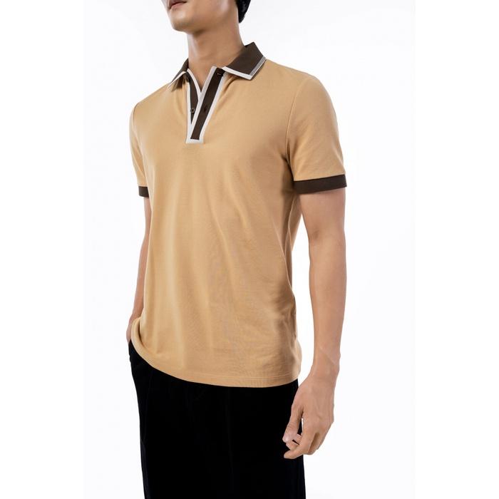 ÁO POLO NAM TAY NGẮN PHỐI MÀU CỔ FORM FITTED - 10F22POL023R1 | LASTORE MENSWEAR