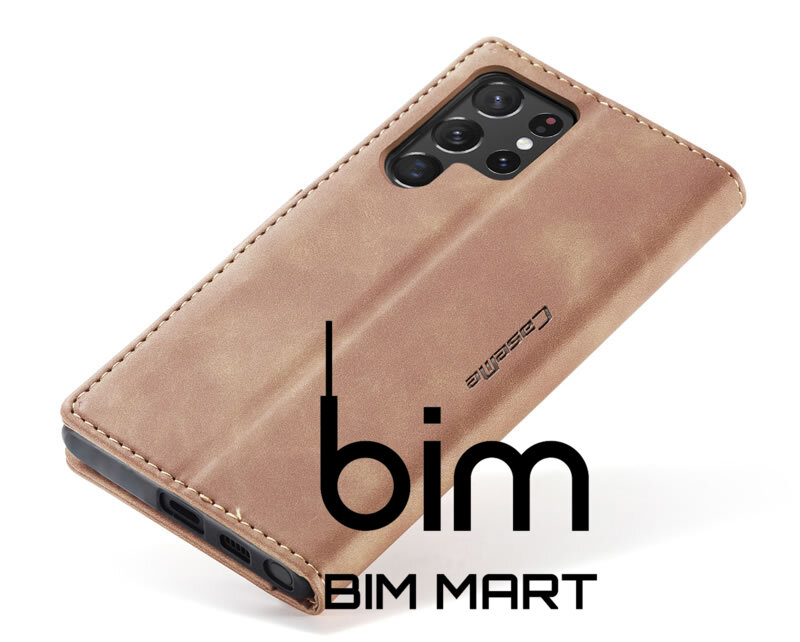 Bao da Caseme cao cấp dành cho Samsung Galaxy S22 Ultra - Hàng Nhập Khẩu