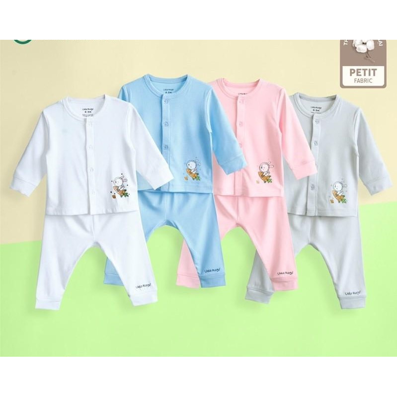 Bộ quần áo sơ sinh cài giữa UR2233