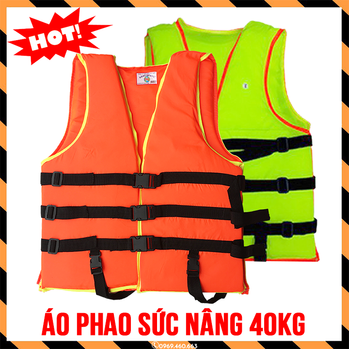 Áo Phao Bơi Trẻ Em Số 4 Sức Nâng &lt; 40kg. Áo Phao Xốp Cứu Sinh, Cứu Hộ Cho Bé