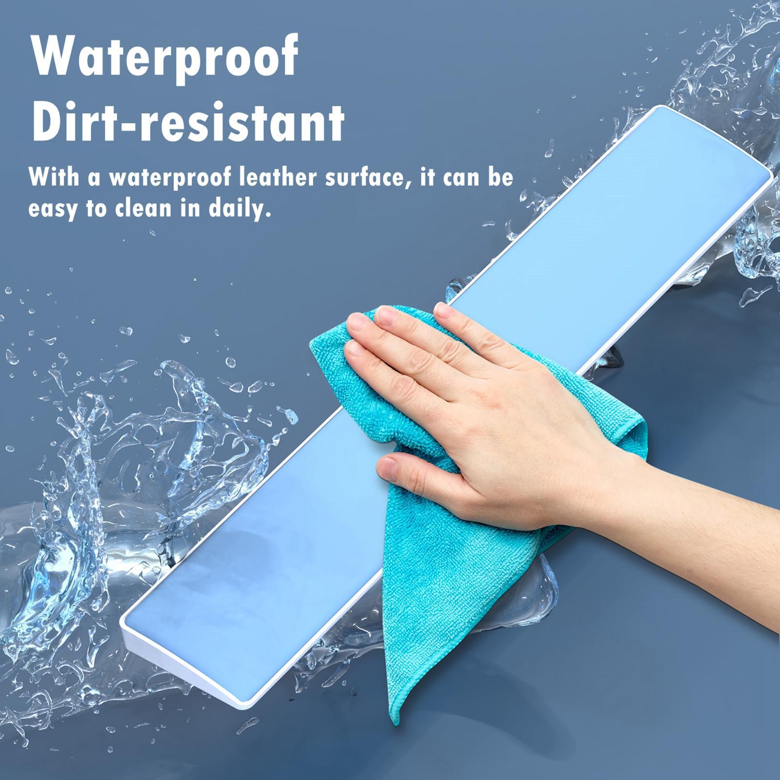 Keyboard wrist rest support pad mouse Foam 61Keys White