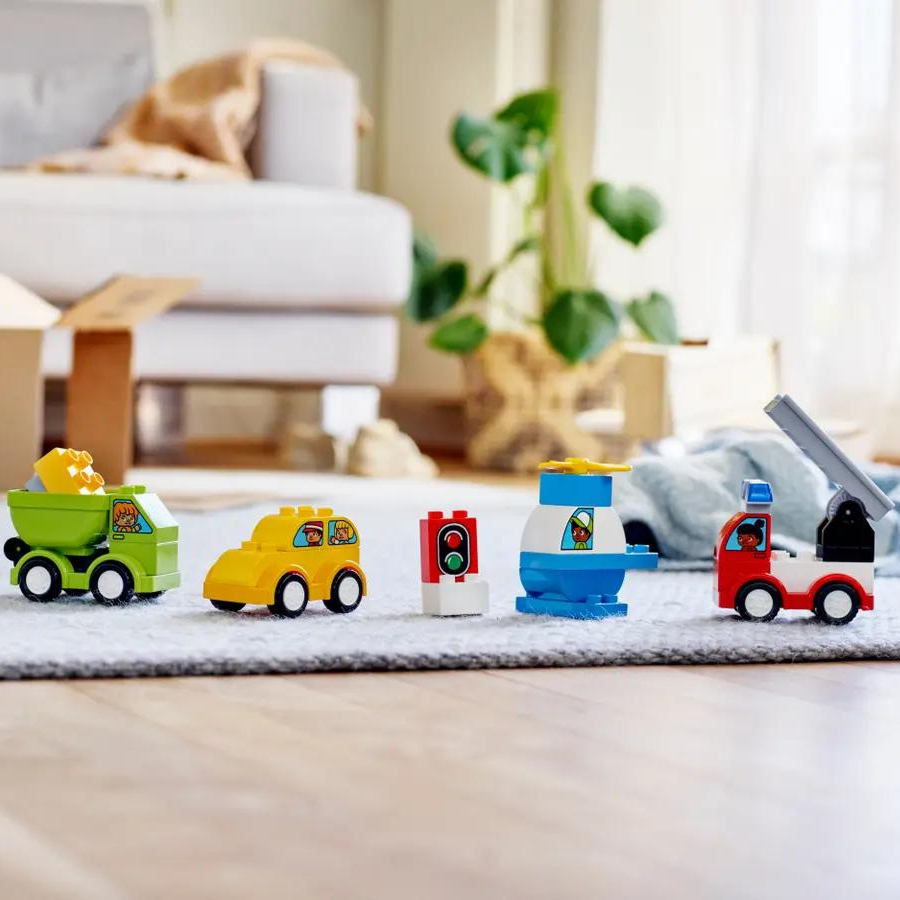 BỘ LẮP RÁP LEGO DUPLO 10886 BỘ XE HƠI ĐẦU TIÊN CỦA BÉ