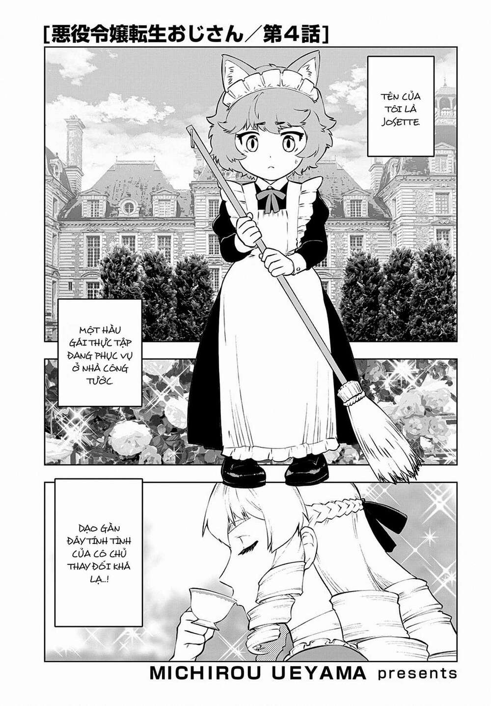 ông chú chuyển sinh - akuyaku reijou tensei oji-san chapter 4 3