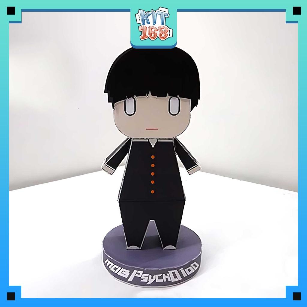 Mô hình giấy Anime Game Chibi Shigeo Kageyama - Mob Psycho 100