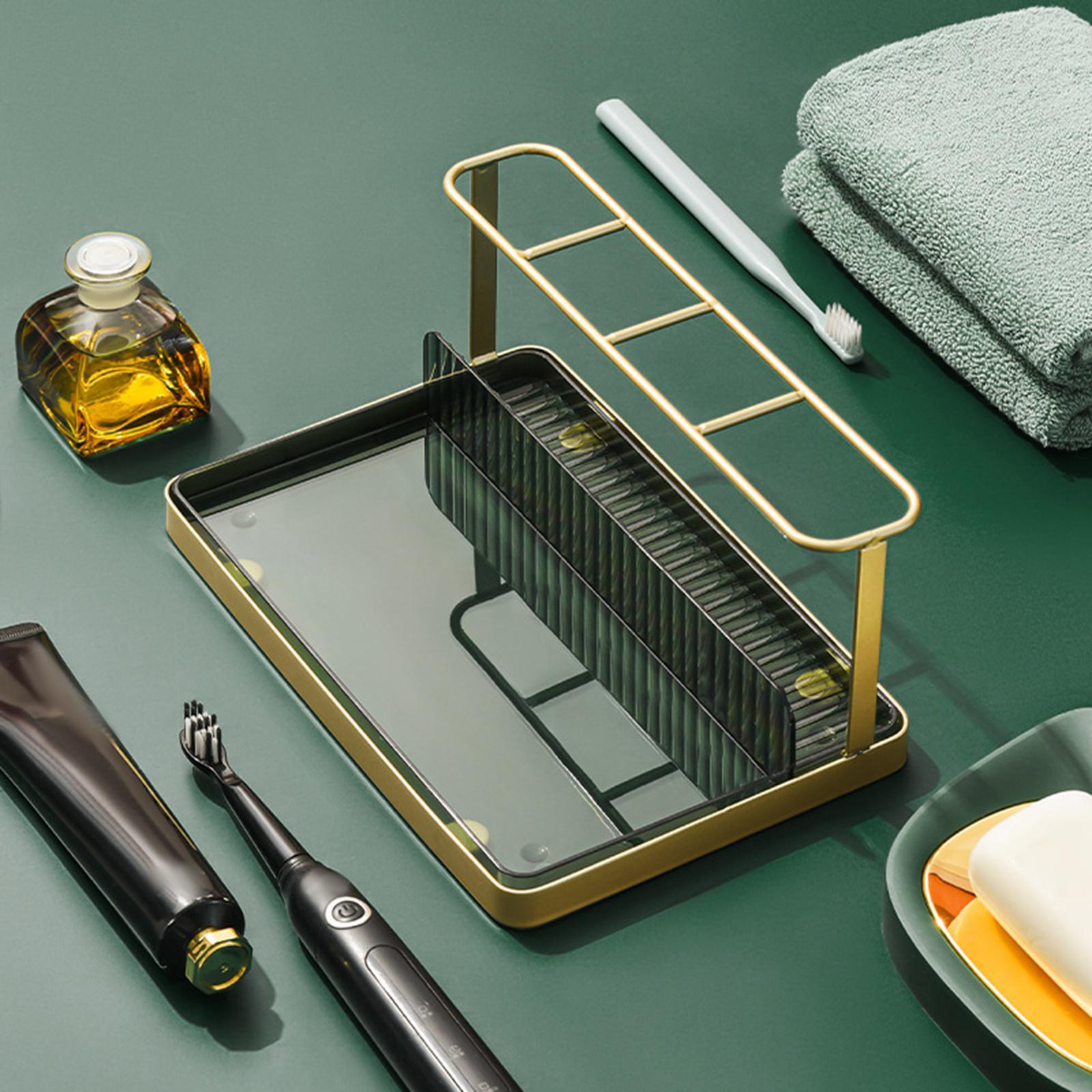 Electric Toothbrush Holder Rack Toothpaste Organizer Comb Makeup Cosmetic