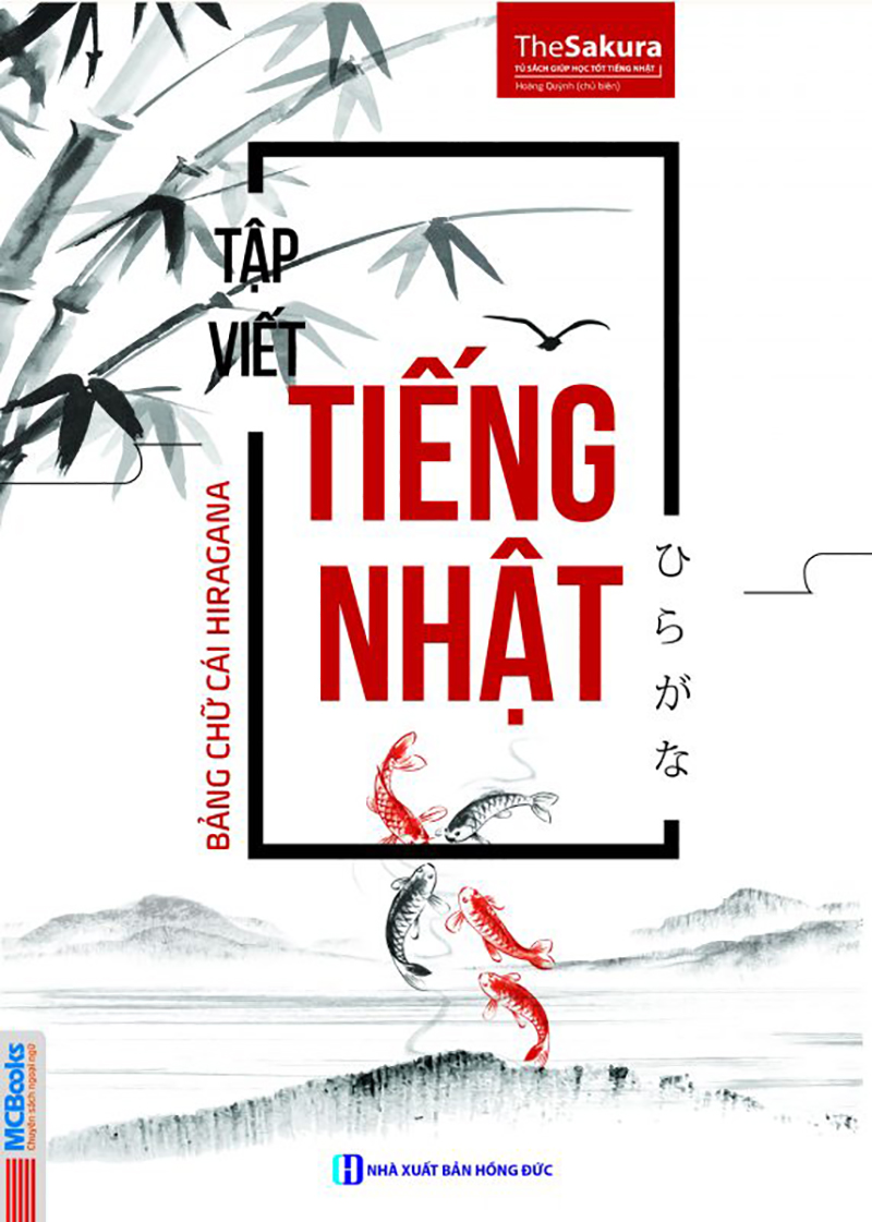 Combo 2 Cuốn Tập Viết Tiếng Nhật Hiragana, Katakana (tặng kèm bookmark)