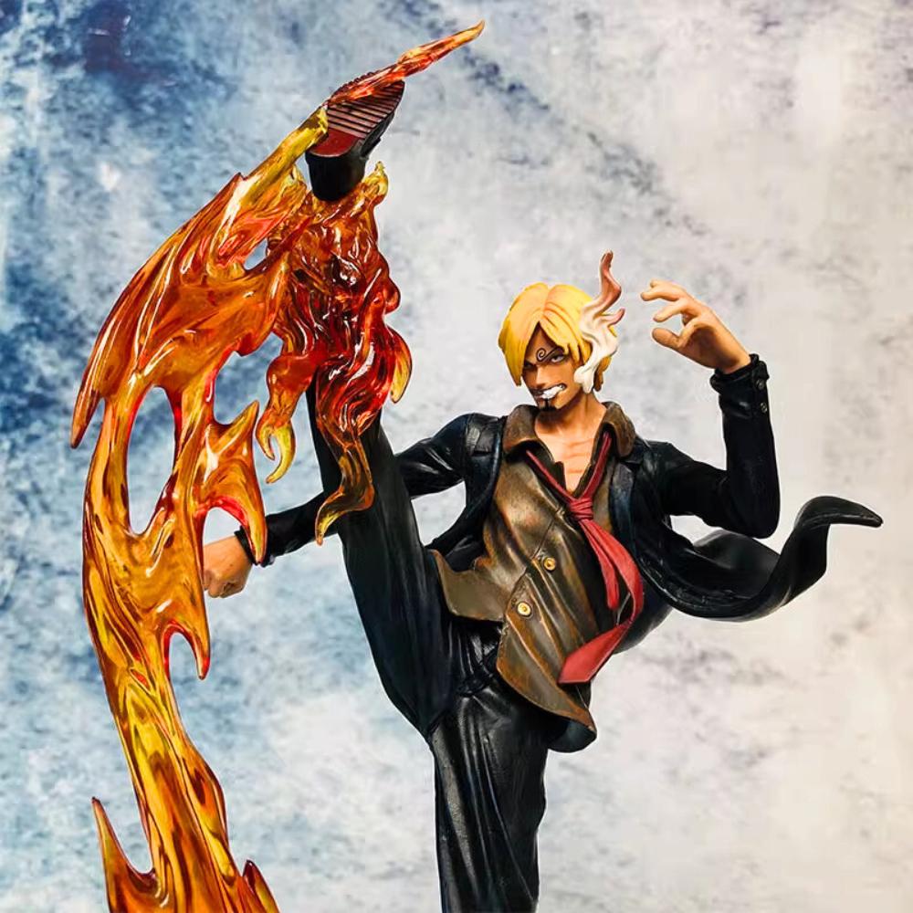 Mô Hình Sanji Đá Lửa 35Cm Cực Chiến Mô hình One Piece Cao Cấp, Figure Mô Hình Anmie One Piece Luffy Vua Hải Tặc
