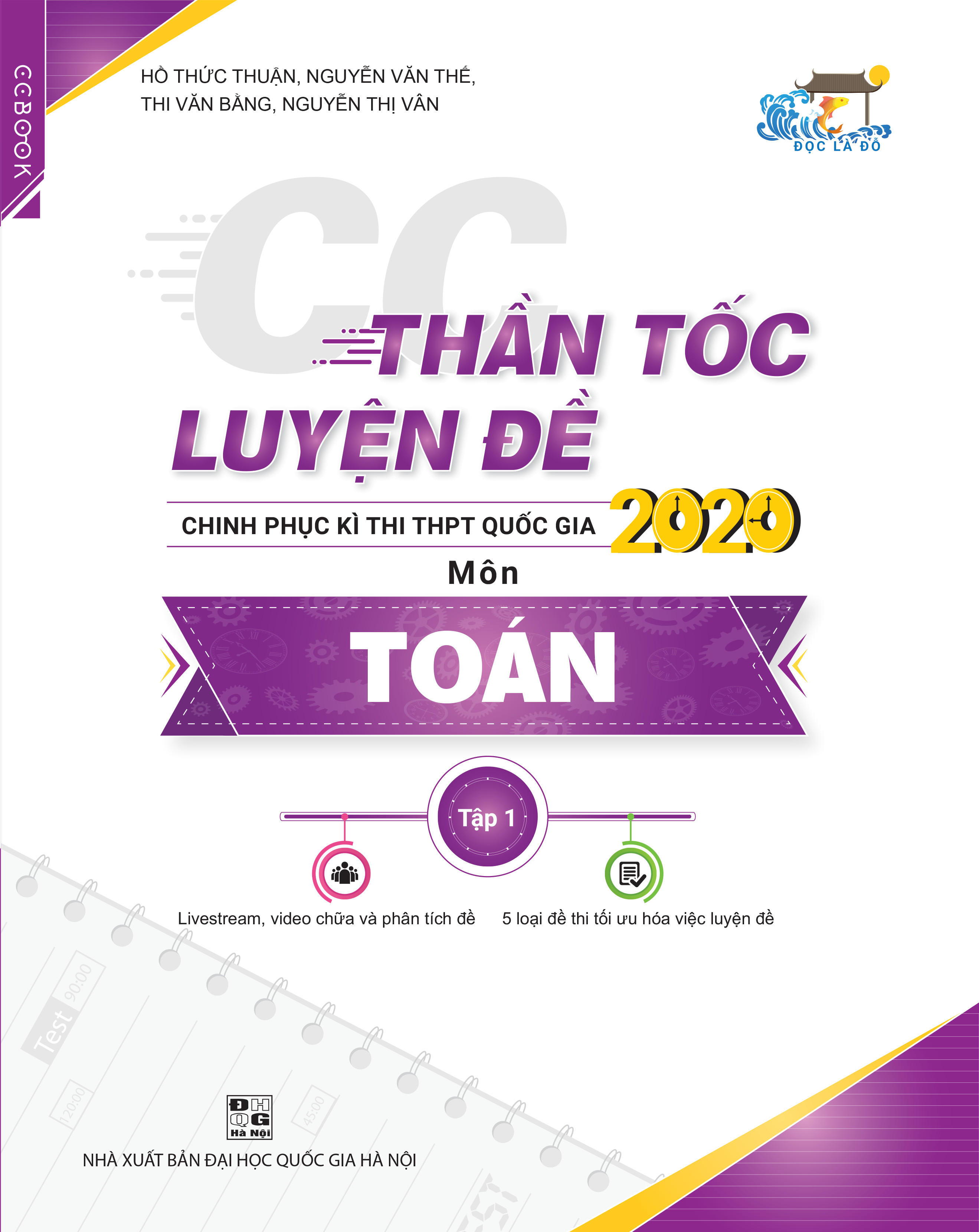 Combo CC Thần tốc luyện đề 2020 môn Toán tập 1 - Đột Phá 8+ Kì Thi THPT Quốc Gia Môn Toán