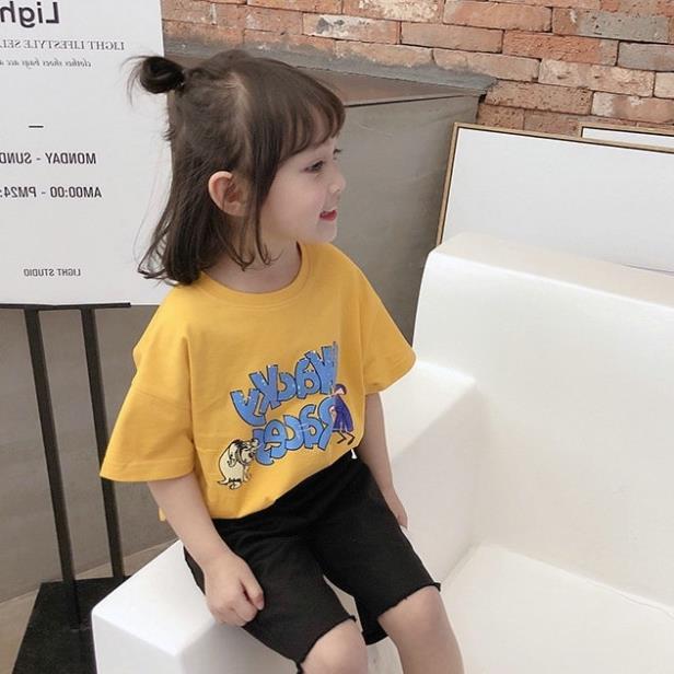 IATG19 Size 90-130 Áo thun cho bé gái Hàng Quảng Châu Thời trang trẻ em
