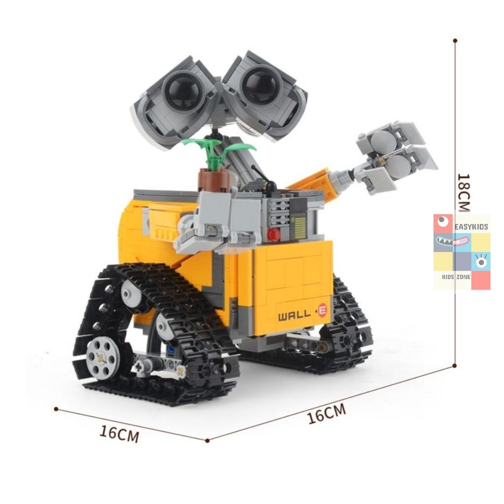 Wall E, Bộ đồ chơi xếp hình Robot người máy Wall E