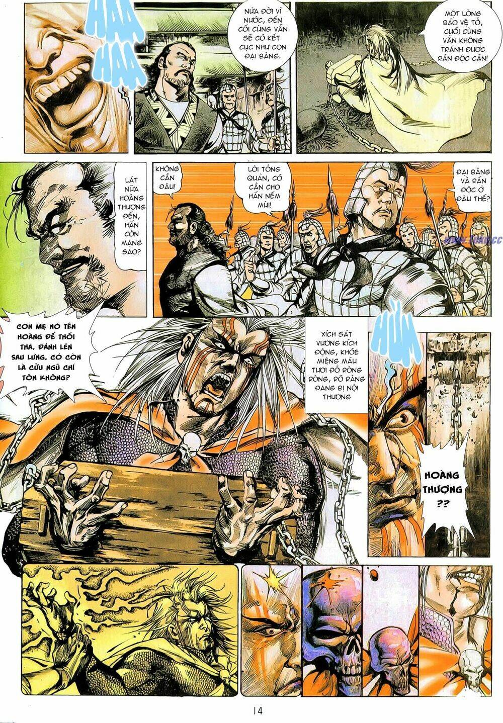 thiết tướng tung hoành (cựu tác) chapter 1 13