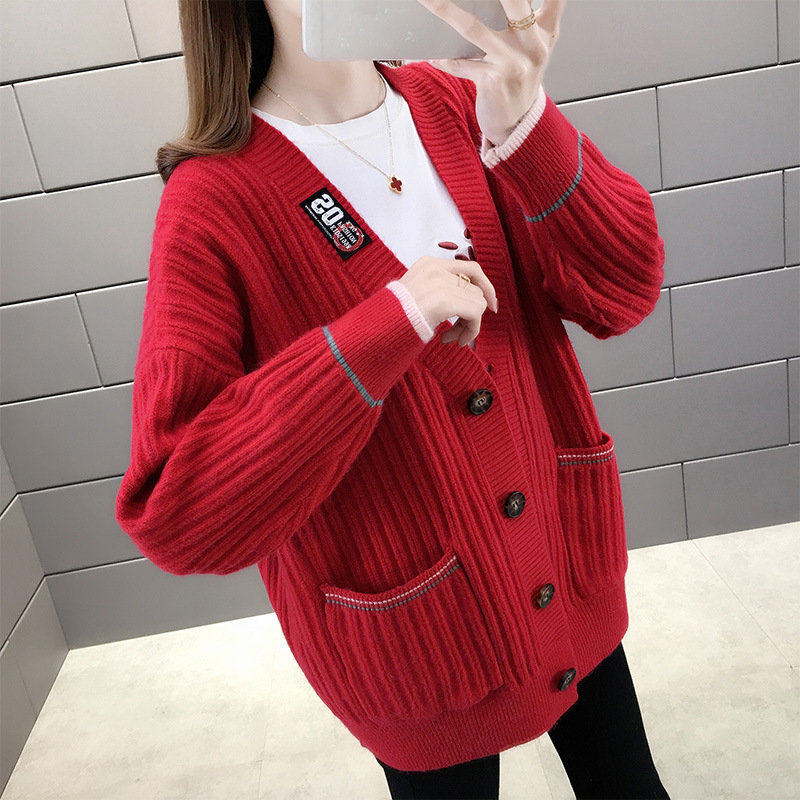 Áo len nữ cardigan chất len dày mịn freesize dưới 62kg phong cách Hàn Quốc