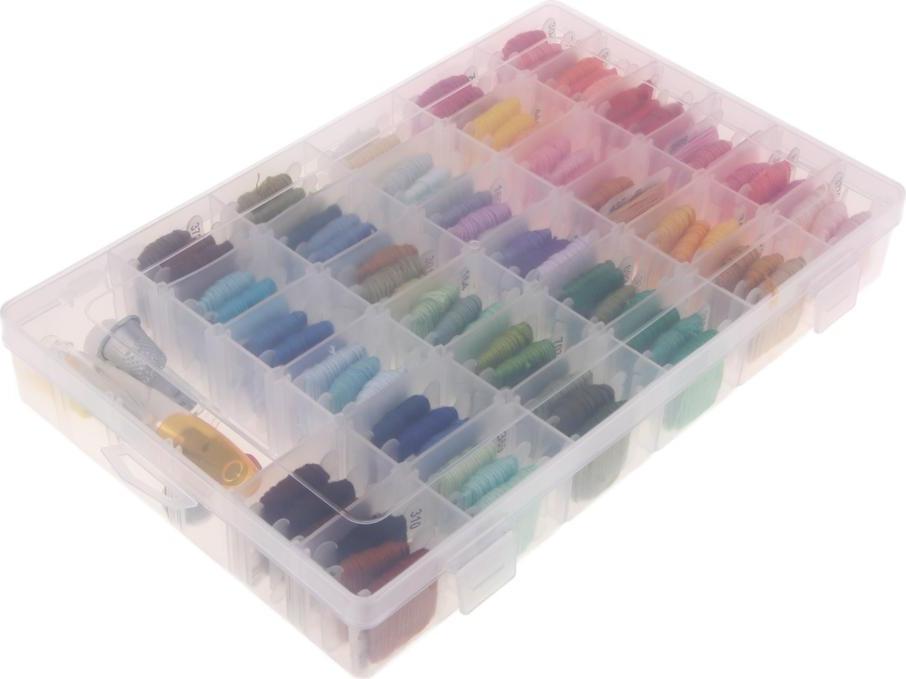 Bộ May W/Hộp Bảo Quản Bao Gồm Đường Chỉ May Threader Kim Kéo Đầu Kẹp Đường May Ripper Cho Nữ Vợ Thợ May