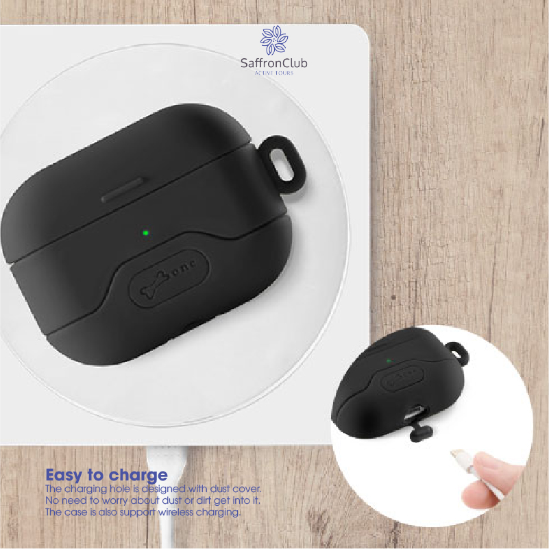 AirPodsPro Strap Case hàng chính hãng Bone - Miao Cat