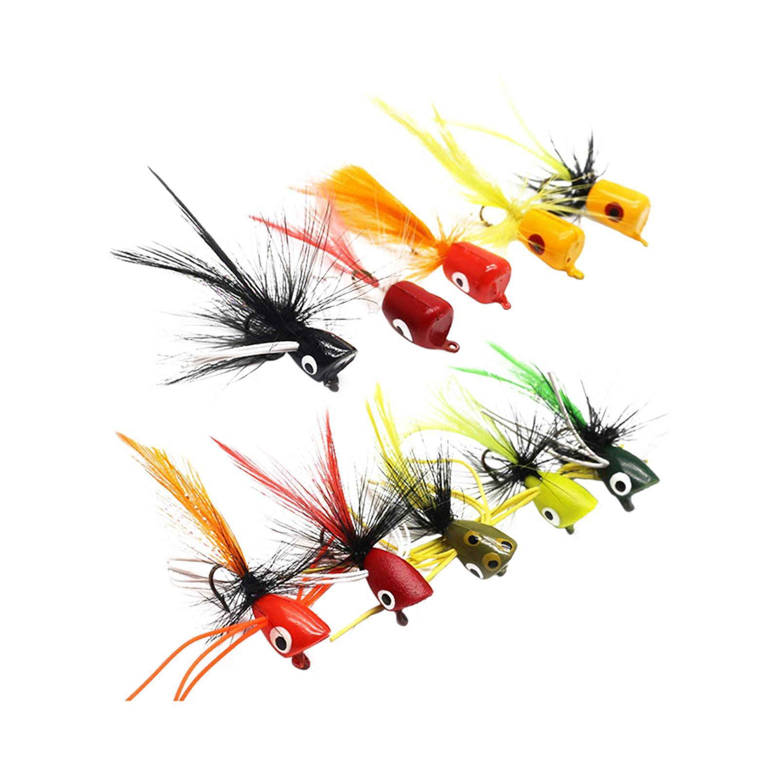 10 Pieces Fly Fishing   Fishing Lures Assortment Artificial Baits Fly Fishing  for Trout Salmon Fly Fishing Sunfish