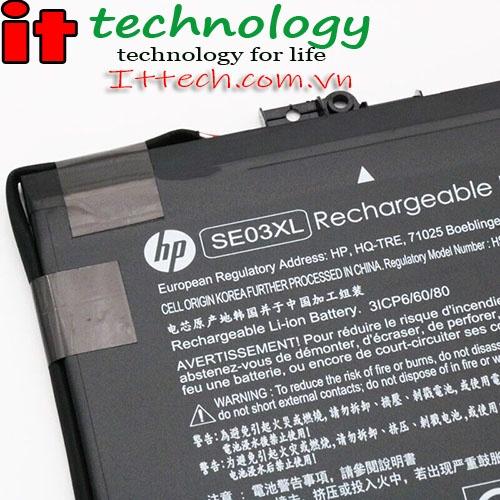 Pin dùng cho Laptop HP Pavilion 14-AL125TX 14-AL104ng 14-AL106nj 14-AL124tx SE03XL 14-AL100 14-AL102ng 14-AL103ng 14-AL068TX