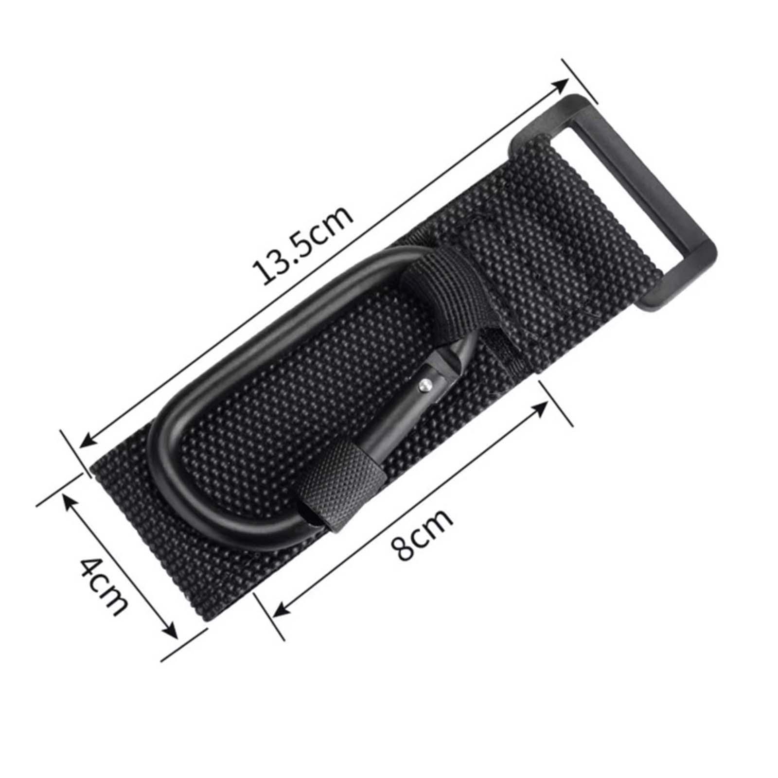 2x Motorcycle Hook Multifunctional Hook Convenient Installation Storage Hooks Anti Slip Strap Hanging Hook Handlebar Hook for Bike Motorbike