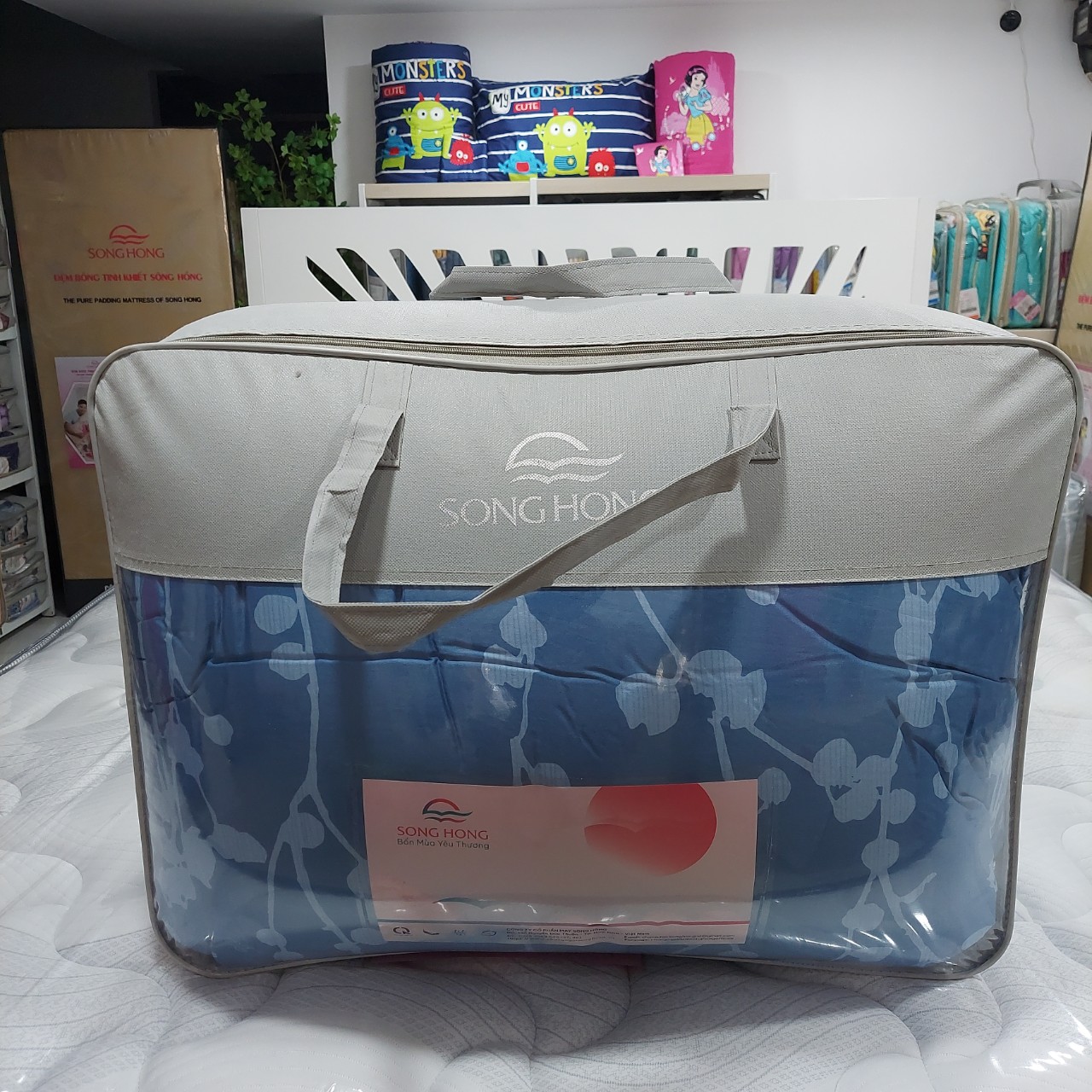 Chăn đông Sông Hồng 2mx2.2m chất cotton
