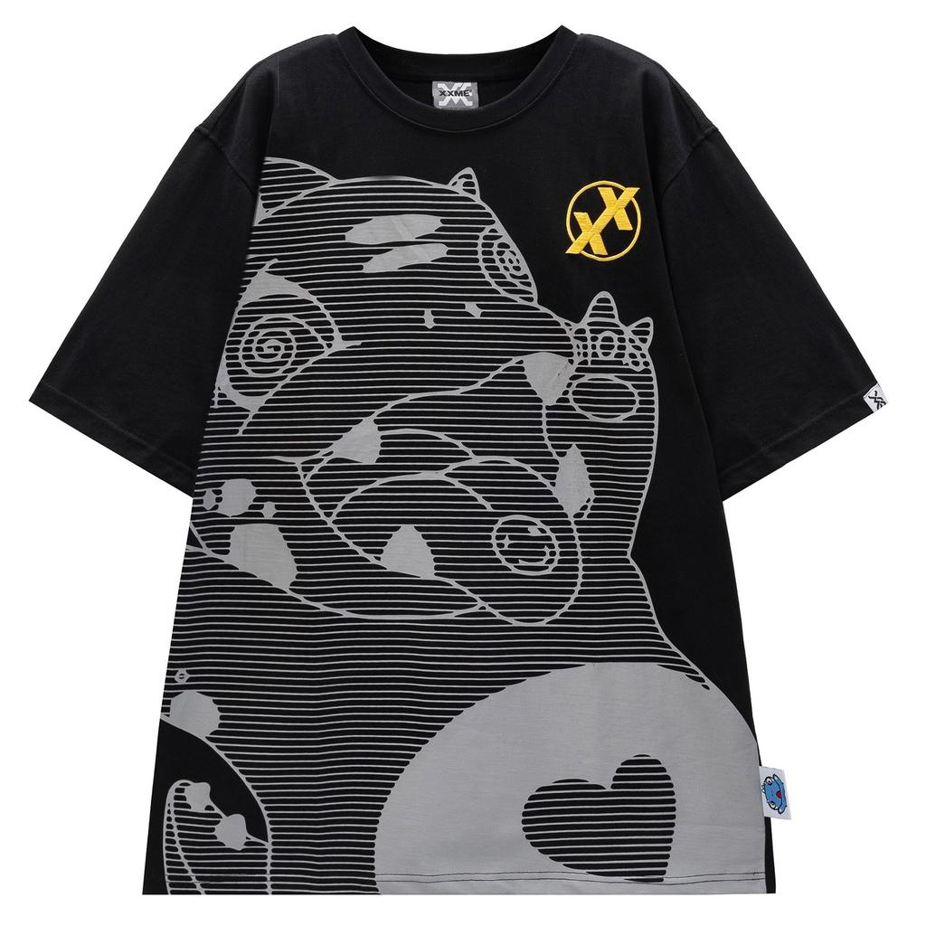 Áo thun cao cấp cotton khủng long RAWR thêu logo Shadow Tee - XXME