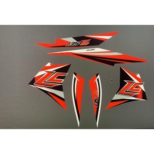 Tem exciter 135 LC đỏ