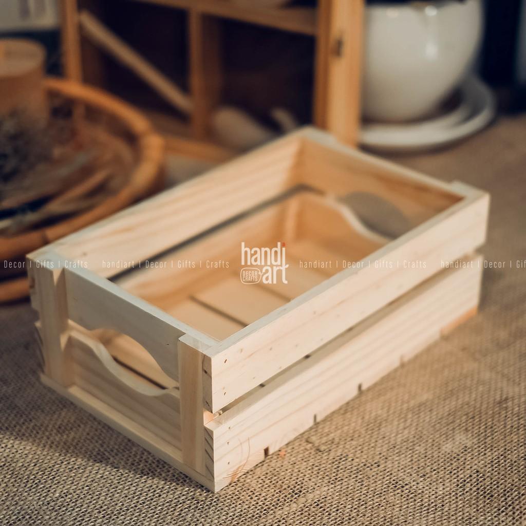 Khay gỗ pallet, khay gỗ chữ nhật đa năng, Khay gỗ trang trí - wooden pallet