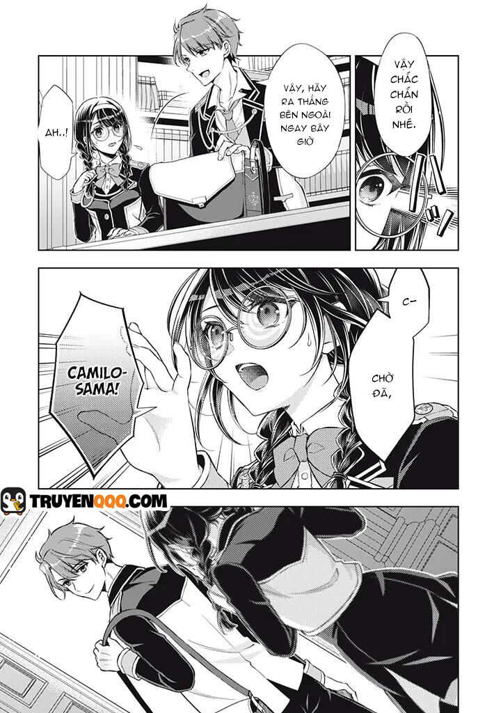 Dantoudai Ni Kieta Densetsu No Akujo Nidome No Jinsei De Wa Gariben Jimi Megane Ni Natte Heion Wo Nozomu Chapter 1 - Trang 28