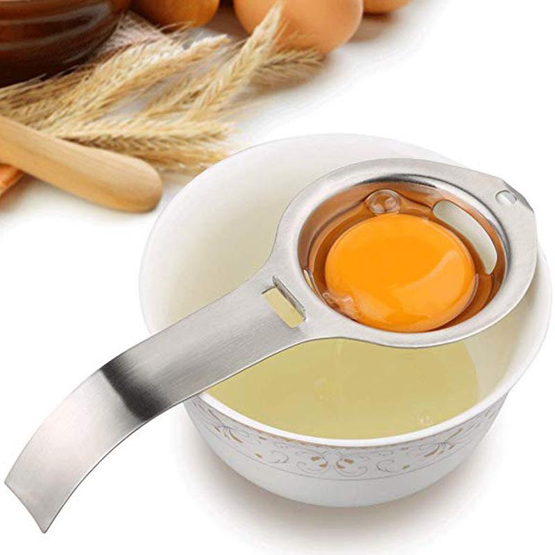 Thép vỏ trứng mở đầu trứng không gỉ, phân tách protein, thợ may trứng bằng thép không gỉ, dụng cụ nhà bếp đơn giản cho trứng luộc cứng