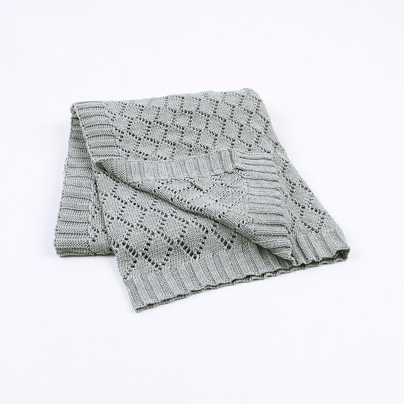 Chăn Thú Bông Dệt Kim Bọc Trẻ Sơ Sinh Đầm LEN SƠ SINH Siêu Mềm Mại Ấm Áp Trẻ Em Inbakeren Hàng Tháng Cho Bé Chăn Ga Gối Bộ Vỏ Chăn Ga Gối