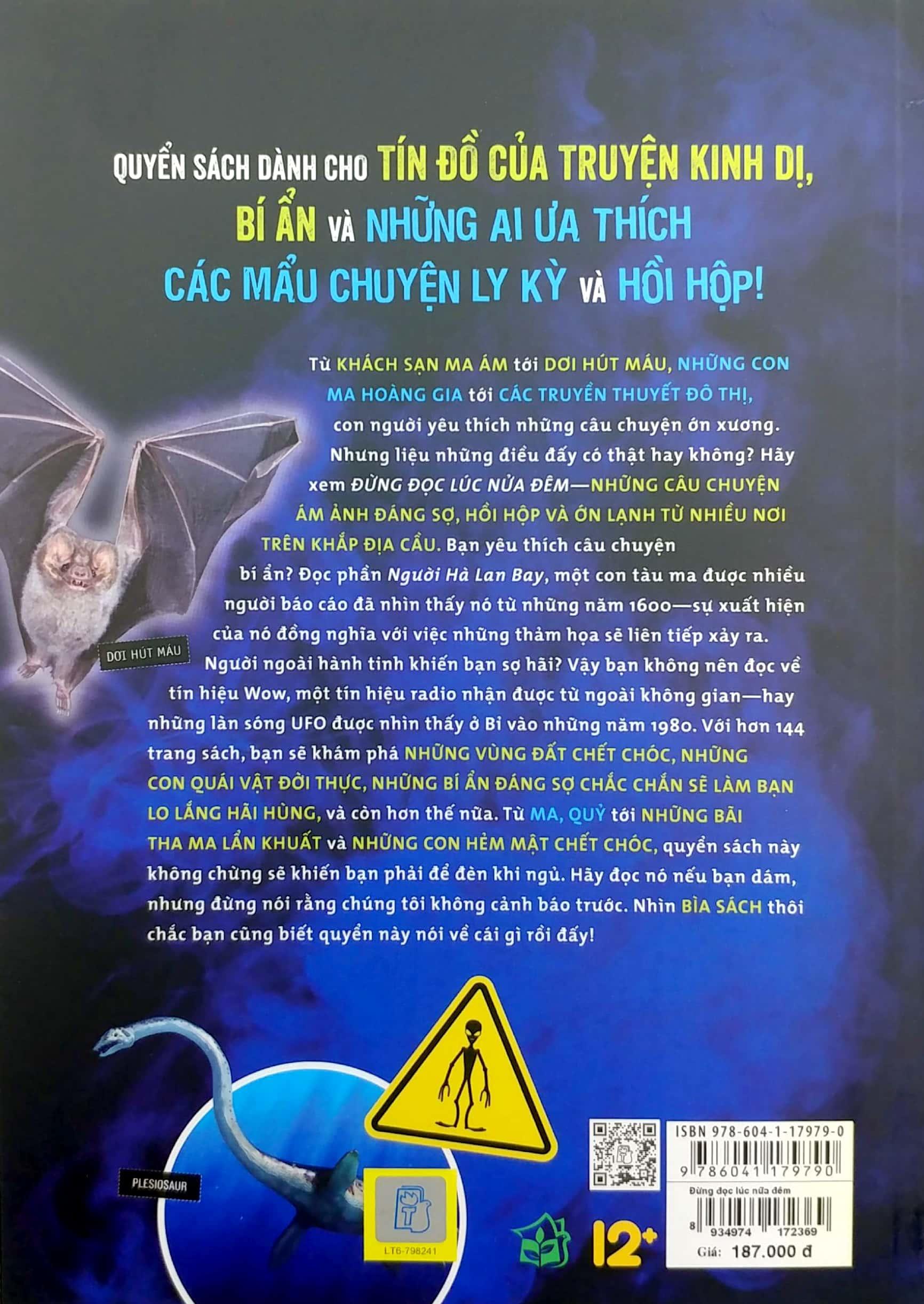 Sách National Geographic. Đừng Đọc Lúc Nửa Đêm