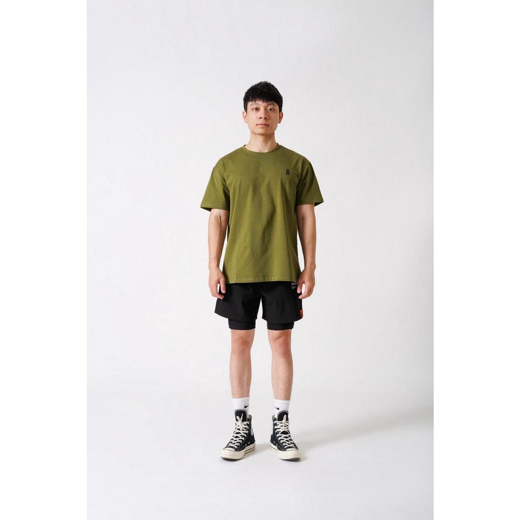 Áo Phông Nam AGCR Logo T-shirt - Xanh