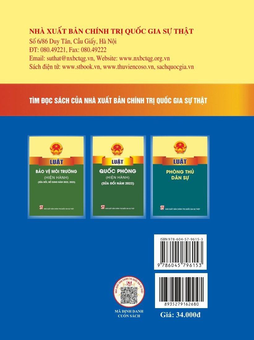 Luật tài nguyên, môi trường biển và hải đảo năm 2015 (sửa đổi, bổ sung năm 2018, 2023)