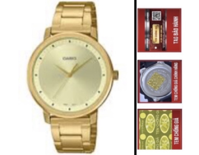 Đồng Hồ Nữ Dây Thép không gỉ Casio LTP-B115G-9EVDF
