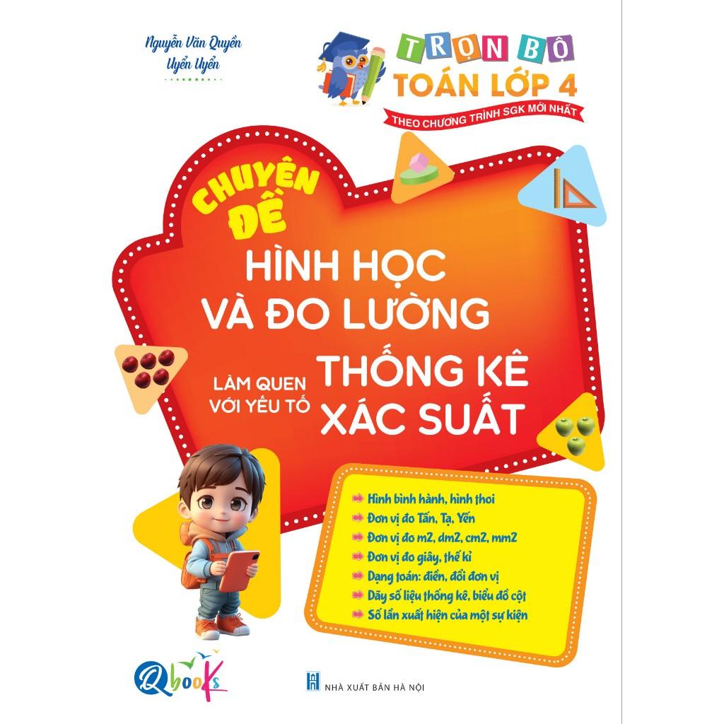 Túi Trọn Bộ Toán Học Chuyên Sâu Học Đâu Chắc Đấy Lớp 4 - Cả năm ( 8 Cuốn ) - Bản Quyền