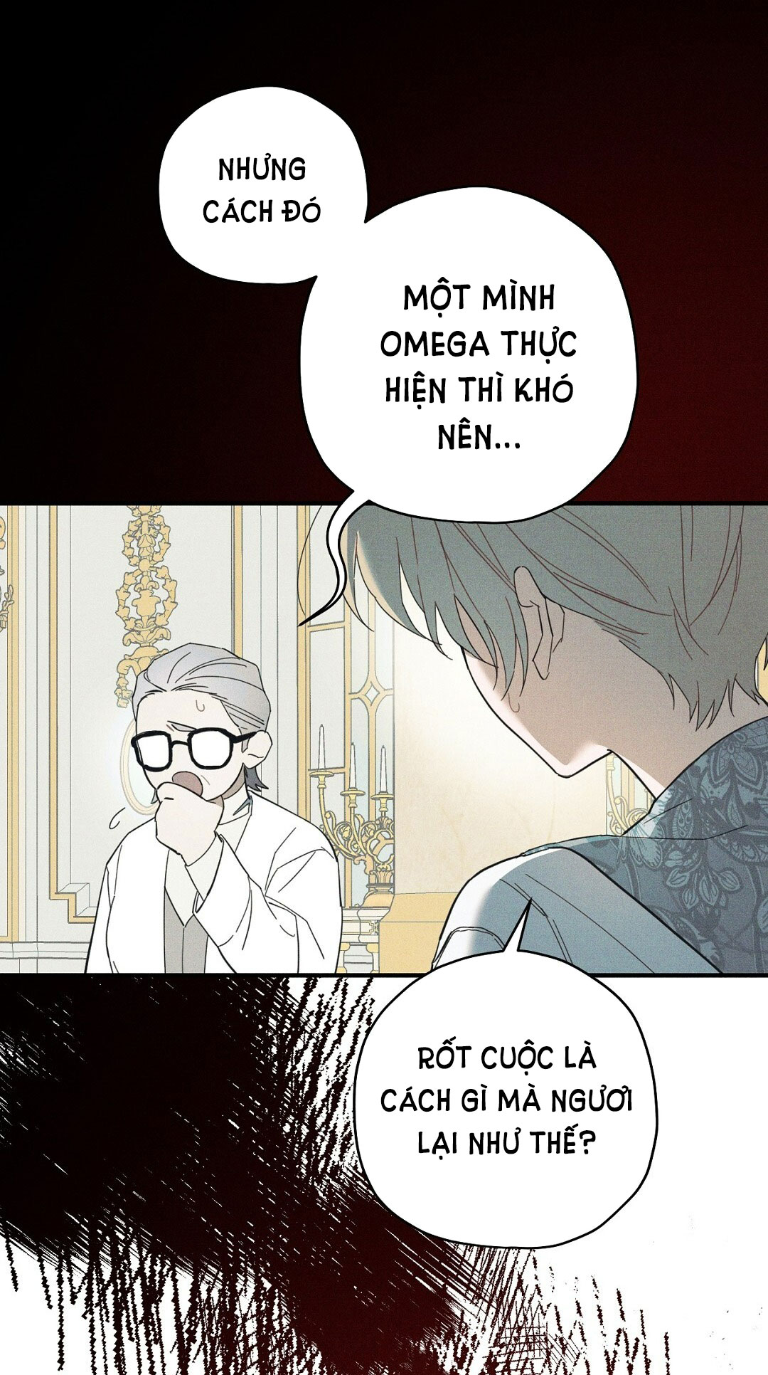 hoàng tử bất lương giấu mình là omega chapter 8.2 39