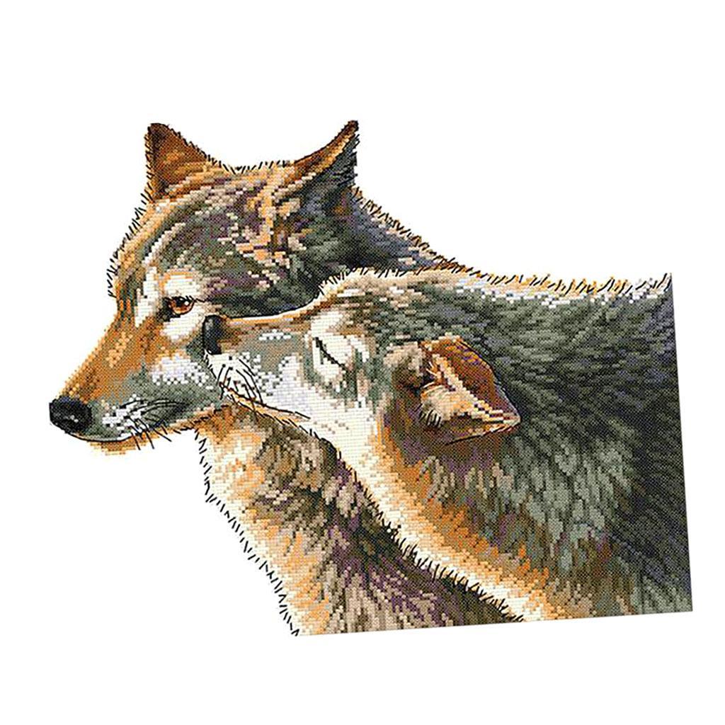 Handmade Stamped Cross Stitch Kits Embroidery Crafts