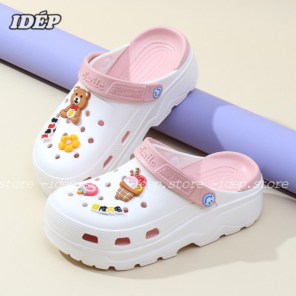 Giày Sandal Đế Xuồng Mềm Mại Thời Trang Dành Cho Nữ SL063 - Trắng