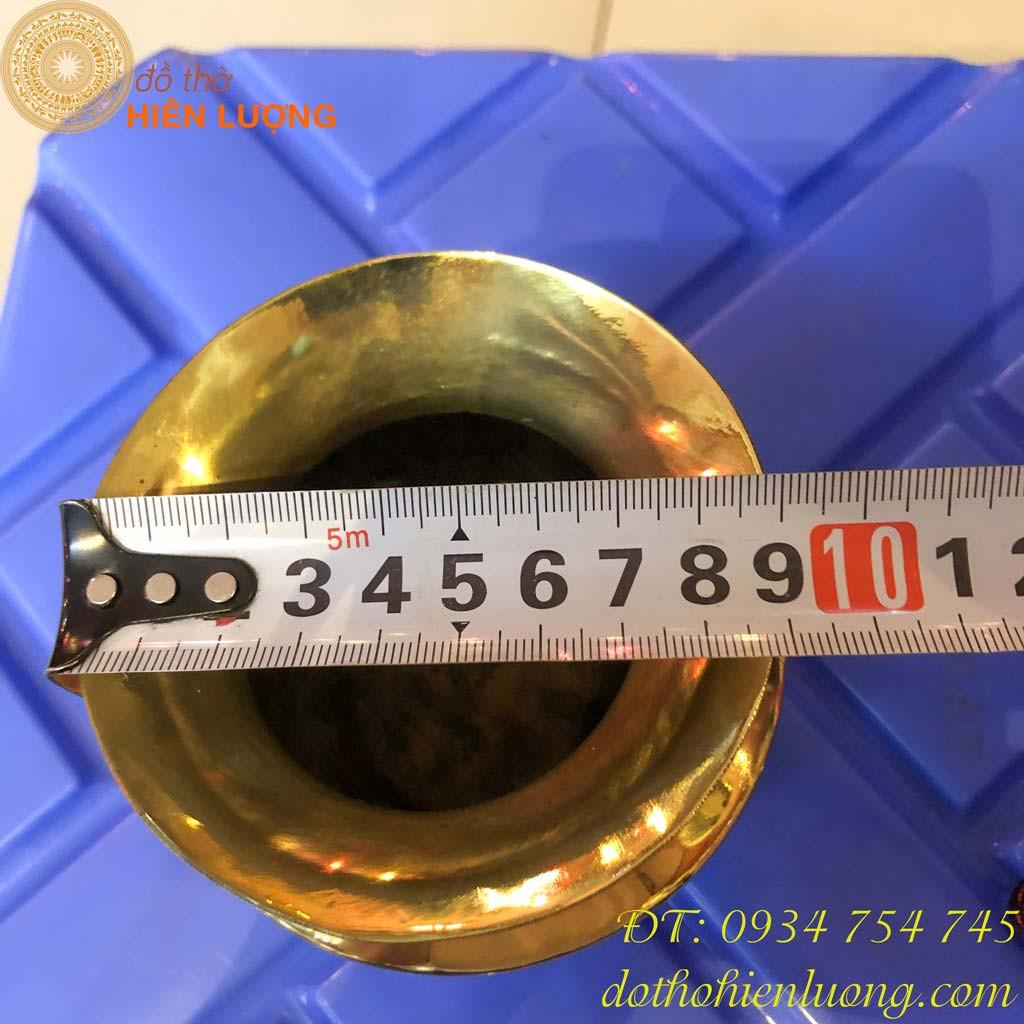 Ống Đựng Bã Trầu Bằng Đồng