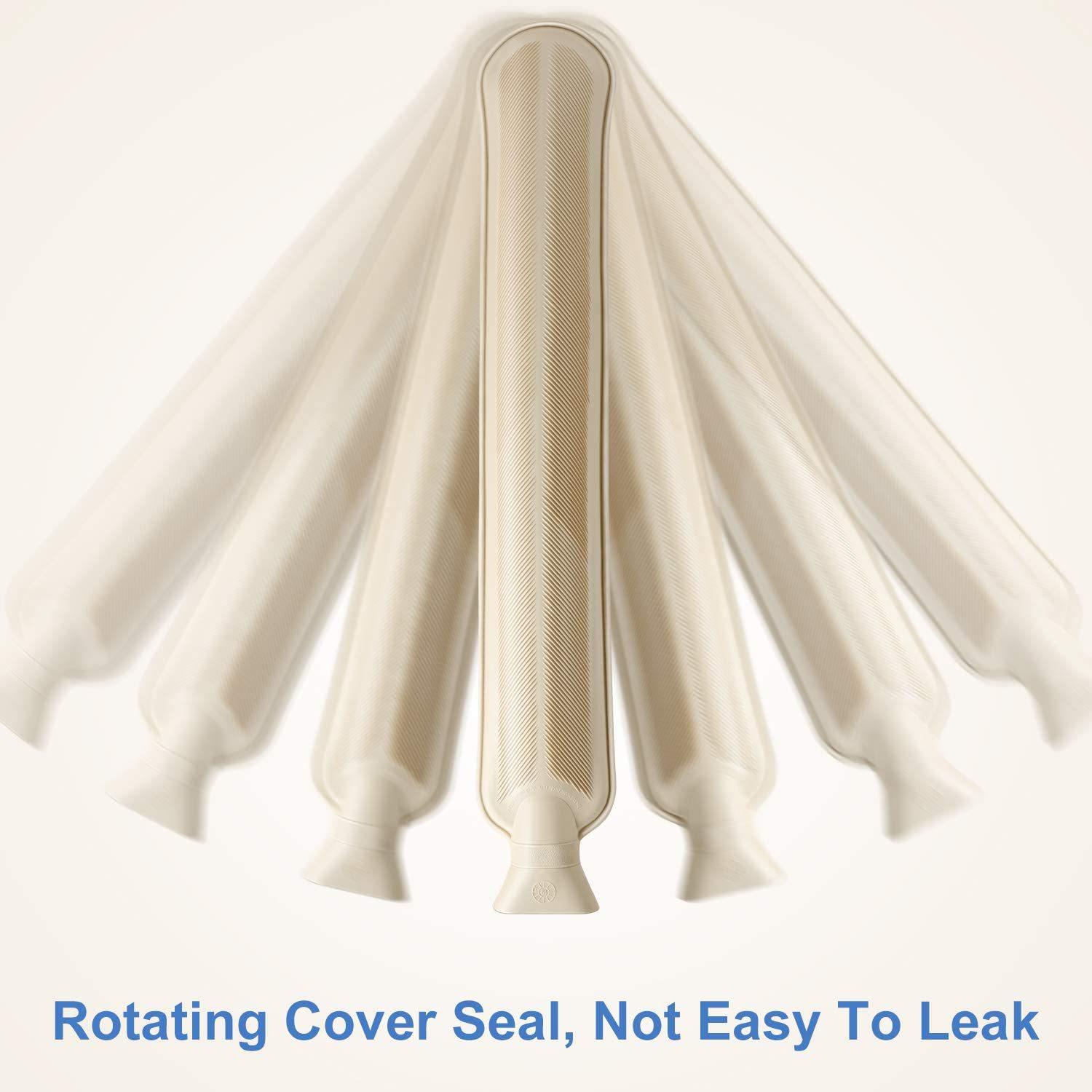 Bình nước nóng nắp mềm dài 2 lít, bình nước nóng vòi đeo cổ vai, bình nước nóng đeo cổ