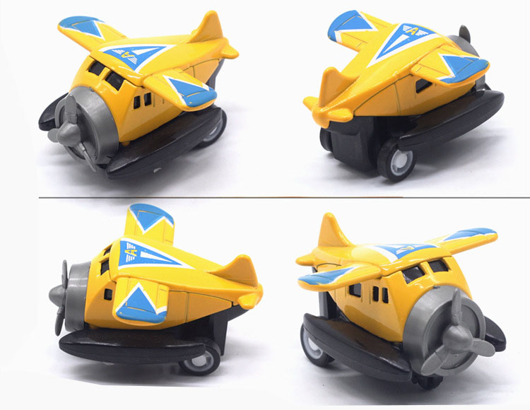 Bộ Quà Tặng 6 xe Mô Hình Máy Bay Cartoon Plane