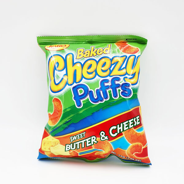 SNACK CHEEZY NƯỚNG VỊ BƠ NGỌT VÀ PHÔ MAI HIỆU LESLIE