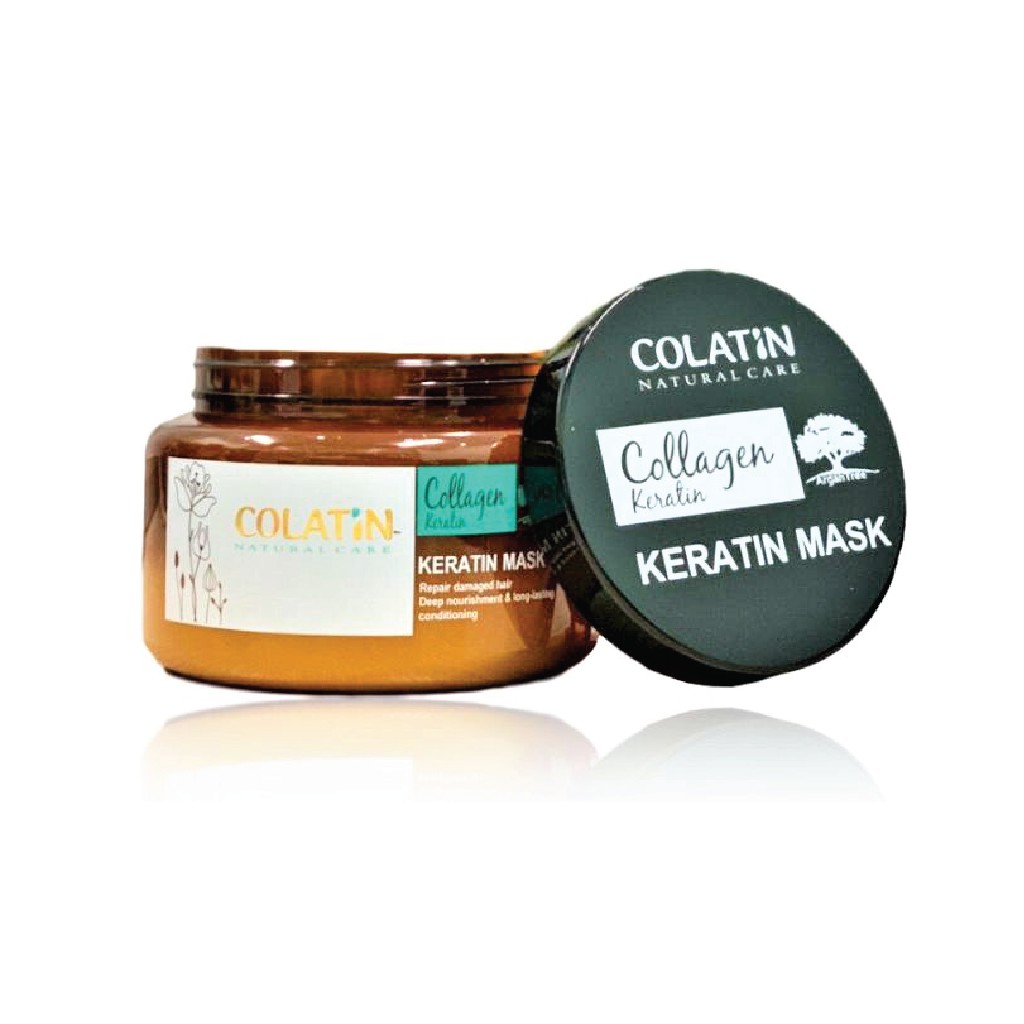Kem ủ tóc Colatin Keratin hair mask phục hồi chuyên sâu (dạng hũ) 500ml