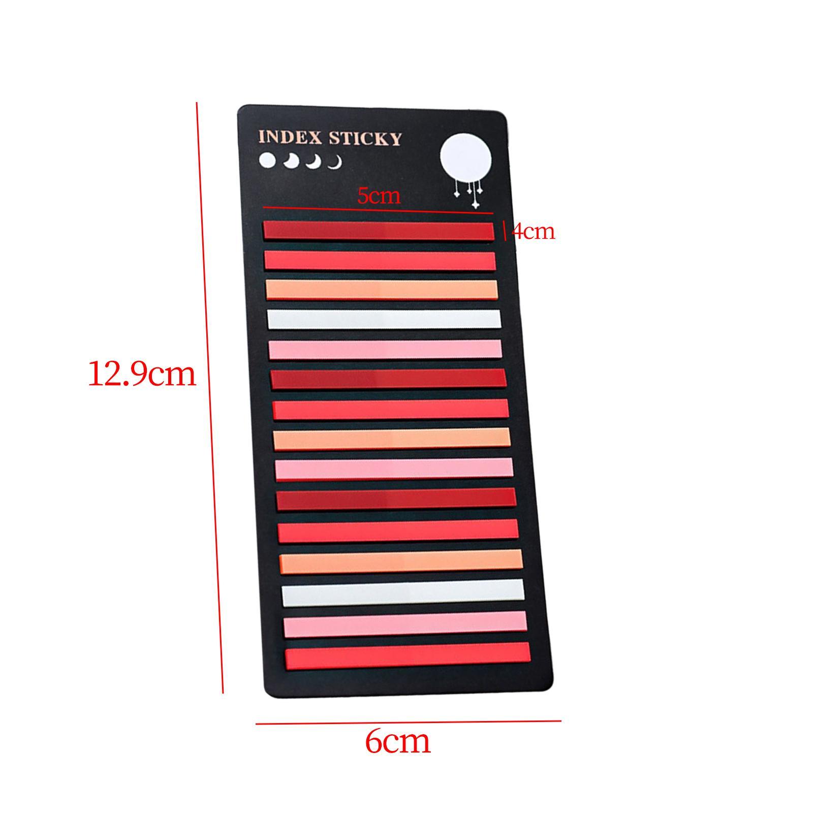 2x 300 Sheet Sticky Tabs Sticky Notes Flags Stickers for