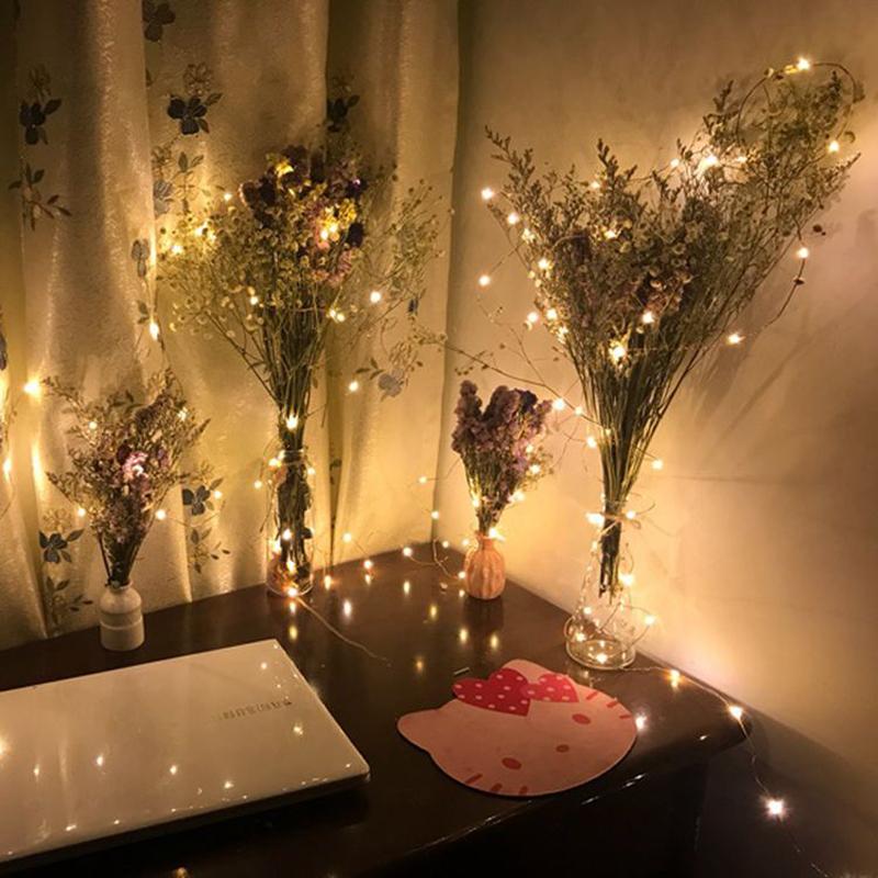 Dây Đèn Led 10m 8 Chế Độ Điều Khiển Từ Xa Chống Thấm Nước Trang Trí Nhà Cửa