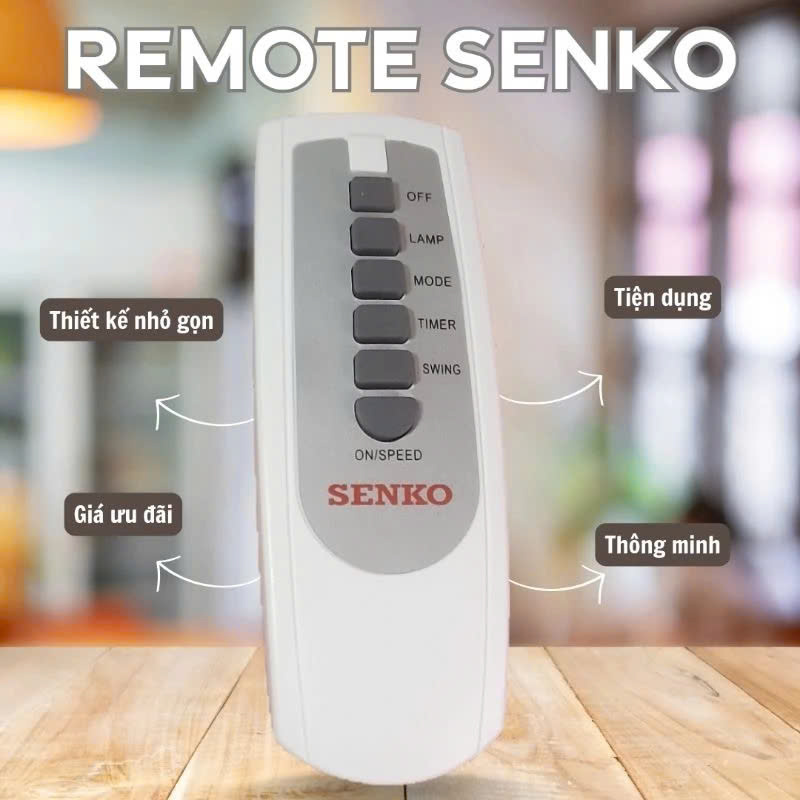 Remote Quạt Senko Điều Khiển (Tất Cả Các Loại như TR1683, DR1608, TR1628, DH1600) Hàng Chính Hãng Không Kèm Pin ĐỒ CHƠI CÔNG NGHỆ THIẾT BỊ SỐ VÀ PHỤ KIỆN SỐ KHÁC