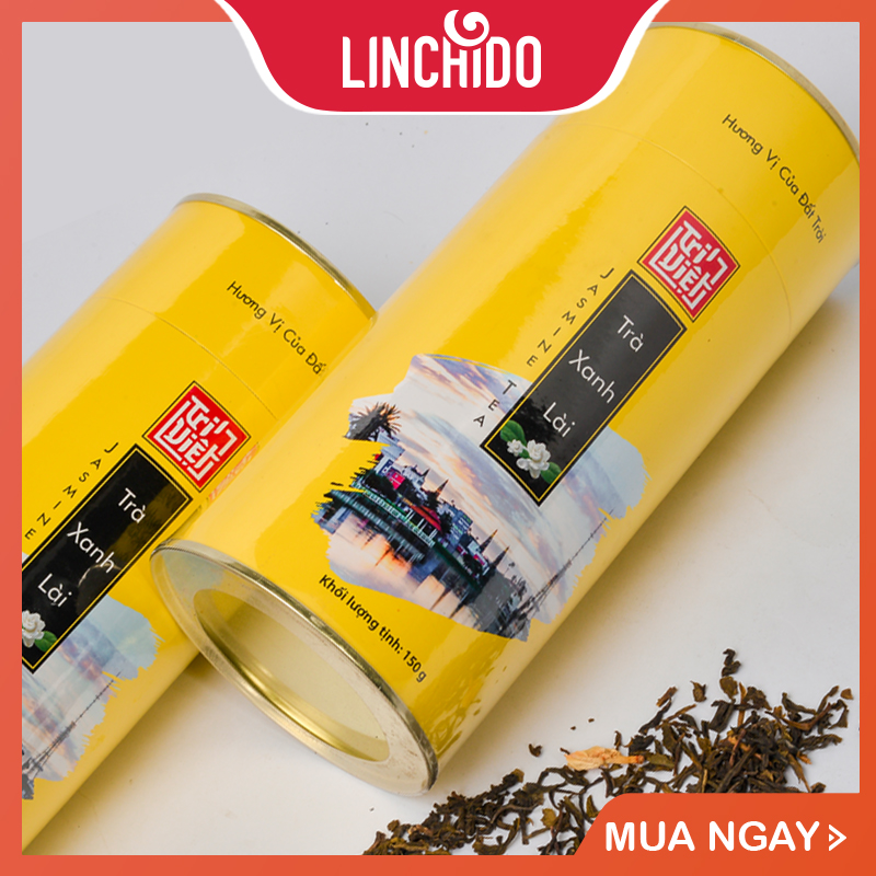 Trà Xanh Hoa Nhài Đặc Biệt - Hộp 150Gr (Trà Hoa Nhài - Jasmine Tea)